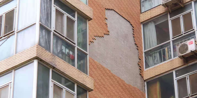 外墙脱落
